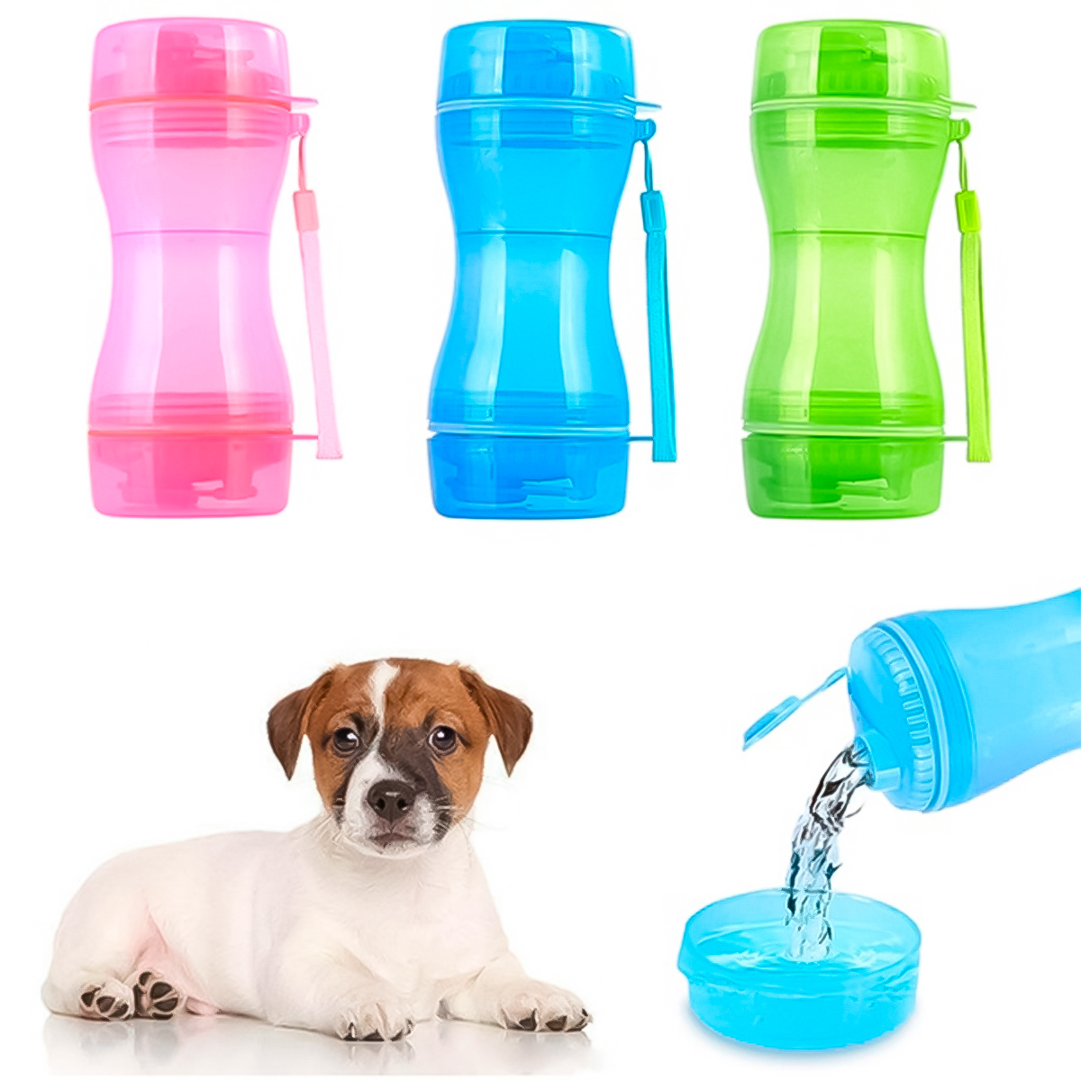 Botellas personalizadas portátiles para perros: nueva tendencia