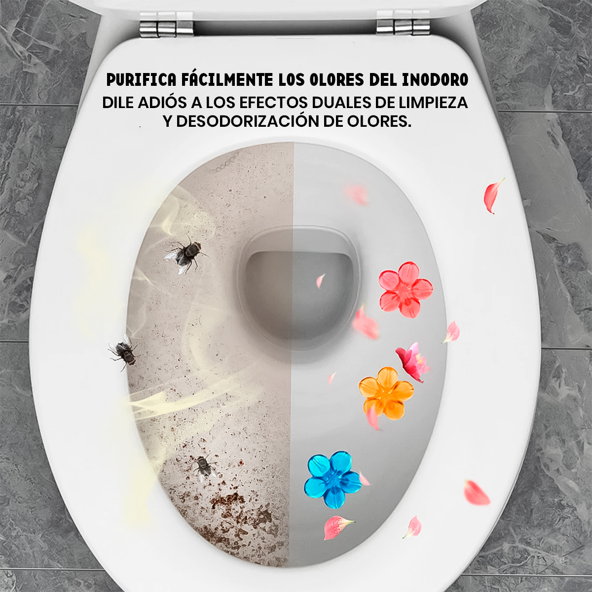Limpiador de drenaje de inodoros de espuma rápida Ecuador